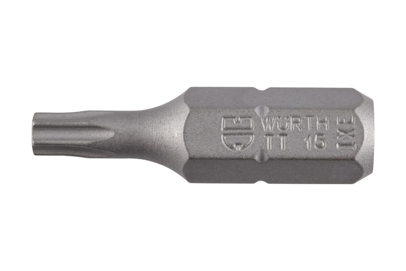 TX 15 bit with hole C 6.3 (1/4) L25MM